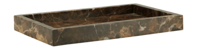 Dienblad Cozy Decoration Marble Armani Brown L