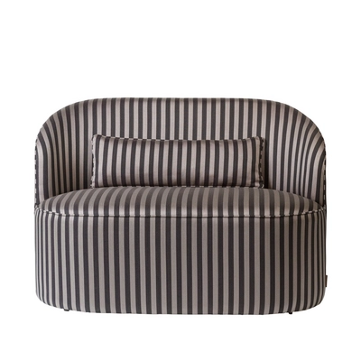 Bank Cozy Furniture Striped grey