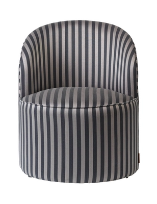Stoel Cozy Furniture Striped grey