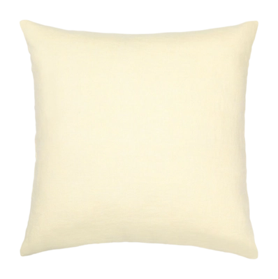 Sierkussenhoes Cozy Cushions Pale Yellow 50 x 50 cm