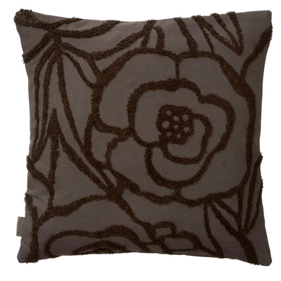 Sierkussenhoes Cozy Cushions Black olive 45 x 45 cm
