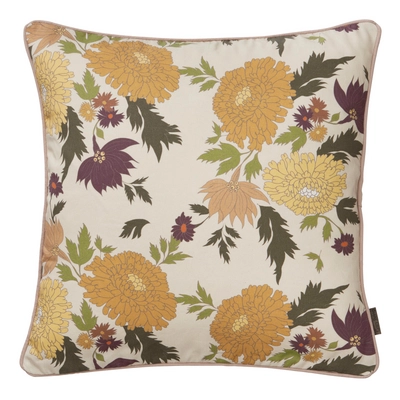 Sierkussenhoes Cozy Cushions Yellow Flower Mix 45 x 45 cm