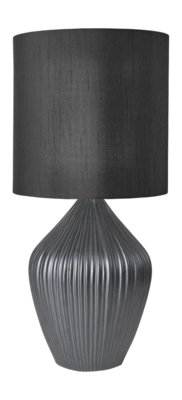Lamp Cozy Lamps Gun Metal, Noir
