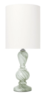Lamp Cozy Lamps Seagrass Swirl/Ivory