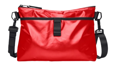 Sac à Bandoulière RAINS Unisex Sibu Musette Bag Fire