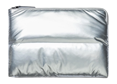 Laptoptas RAINS Unisex Nyssa Puffer Laptop Cover 13/14 Inch Mirror