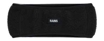 Hoofdband RAINS Fleece Headband Black