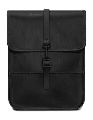 Rugzak RAINS Unisex Backpack Micro Black Grain