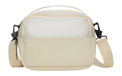Schoudertas RAINS Unisex Split Box Bag Whisper