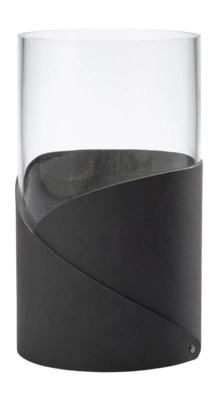 Vase Lind DNA Fold L Nupo Anthracite