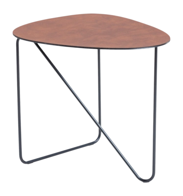 Bijzettafel Lind DNA Curve Coffee Table L Bull Cognac