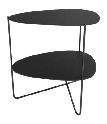 Bijzettafel Lind DNA Curve Coffee Table Double Bull Black