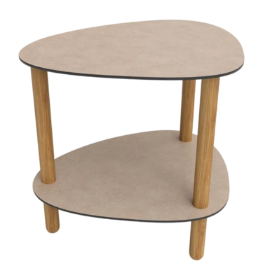 Loungetafel Lind DNA Curve Lounge Table S Bull Warm Grey Oak Nature