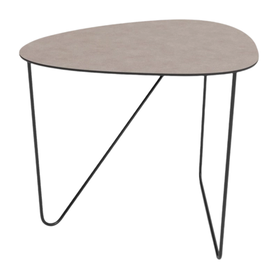 Beistelltisch Lind DNA Curve Coffee Table L Bull Warm Grey / Black