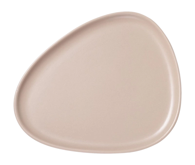 Assiette Lind DNA Stoneware Dinner Plate Sand