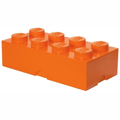 Aufbewahrungsbox Lego Brick 8 Orange