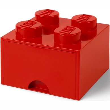 Opbergbox LEGO Brick 4 Rood 22