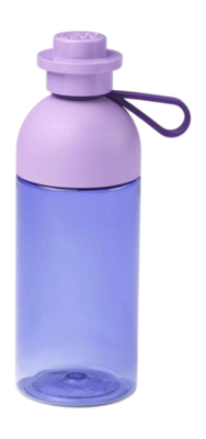 Drinkfles Lego Transparent Lavender 0.5L