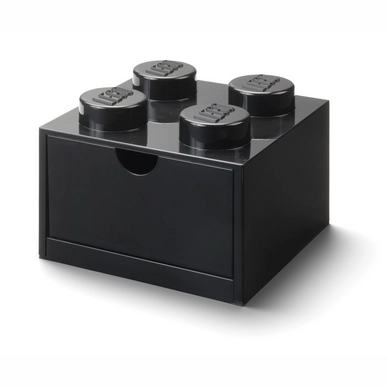 Schreibtischschublade Lego Iconic 4 Schwarz