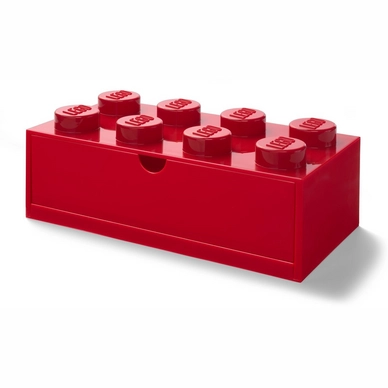 Schreibtischschublade Lego Iconic 8 Rot