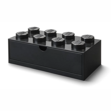 Schreibtischschublade Lego Iconic 8 Schwarz
