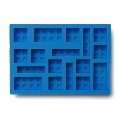 Eiswürfelform Lego Iconic Legosteine Blau