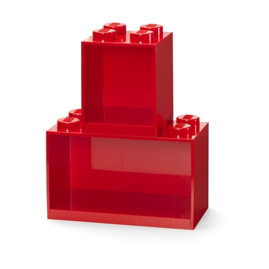 Regal Lego Iconic Rot (2-teilig)