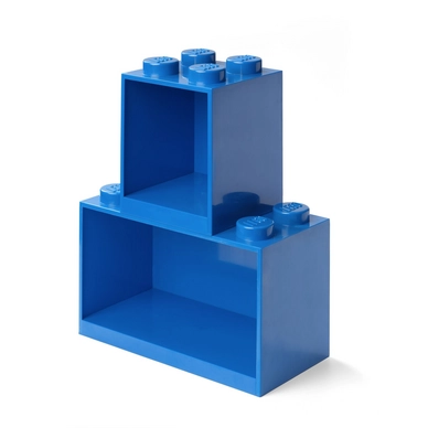Regal Lego Iconic Blau (2-Stück)