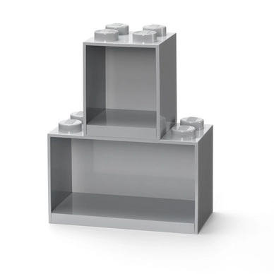 Regal Lego Iconic Grau (2-teilig)