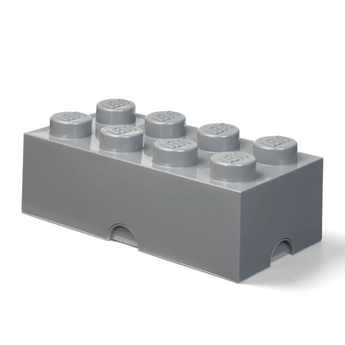 Aufbewahrungsbox Lego Brick 8 Grau