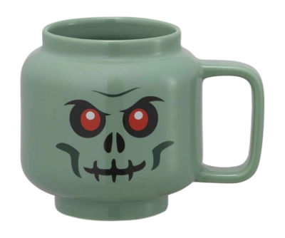 Mok Lego Ceramic Small Green Skeleton Sand Green 255 ml