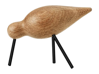 Houten Beeldje Normann Copenhagen Shorebird Medium Black Oak