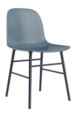 Stoel Normann Copenhagen Form Chair Steel Blue
