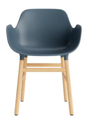 Stoel Normann Copenhagen Form Armchair Oak Blue