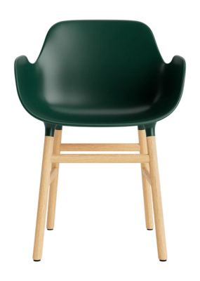 Stuhl Normann Copenhagen Form Armchair Forest Green / Oak