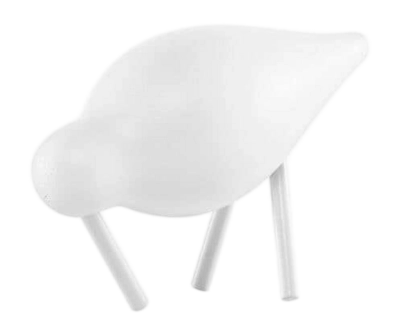 Houten Beeldje Normann Copenhagen Small Shorebird White