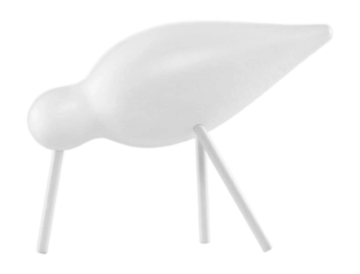 Houten Beeldje Normann Copenhagen Medium Shorebird White
