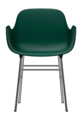 2---normann-copenhagen-spisebordsstol-normann-copenhagen-form-armchair-steel-chrome-green-670309