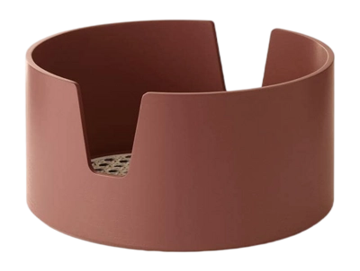 Dienblad Normann Copenhagen Salon Tray Rust 24 cm