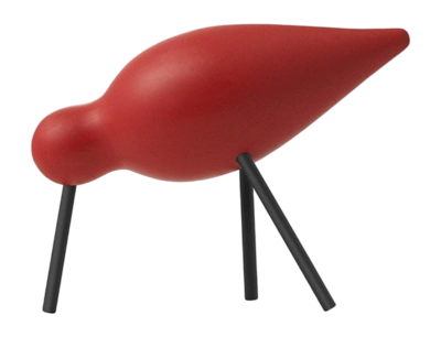 Beeld Normann Copenhagen Shorebird 11 cm Red