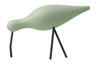 Beeld Normann Copenhagen Shorebird 14 cm Dusty Green