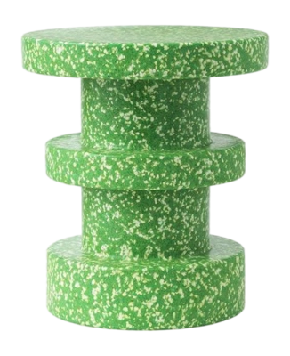 Hocker Normann Copenhagen Bit Stool Stack Green / White
