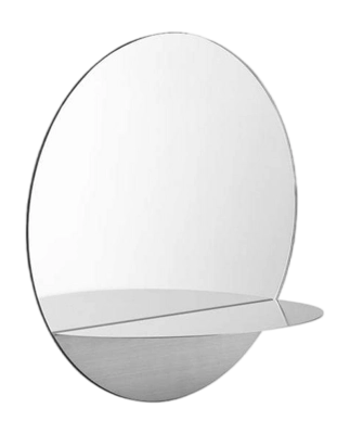 Spiegel Normann Copenhagen Horizon Mirror Round Stainless Steel