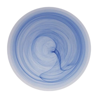 Teller Normann Copenhagen Cosmic Plate Blue Smoke 21 cm