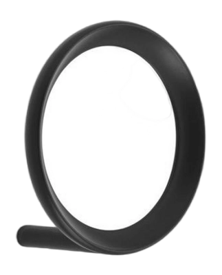 Handtuchhaken Normann Copenhagen Loop Hook Large Black