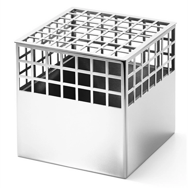 Vase Georg Jensen Matrix Cube Medium RVS