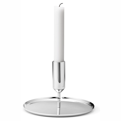 Kandelaar Georg Jensen Tunes Laag RVS