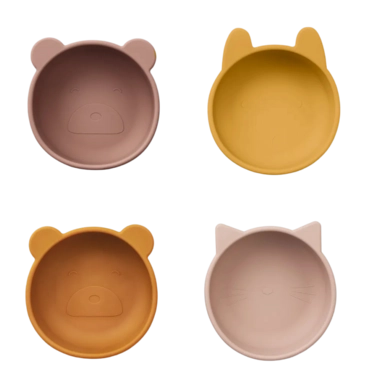 Bol Liewood Iggy Rose Mix (Lot de 4)