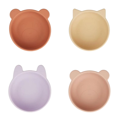 Kom Liewood Iggy Light Lavender Multi Mix (Set van 4)