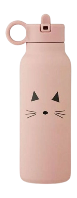 Drinkbeker Liewood Falk Water Bottle Cat Rose 350ml
